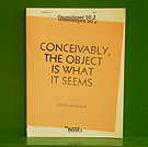 Lucas Maassen - Conceivably, the Object Is What It Seems